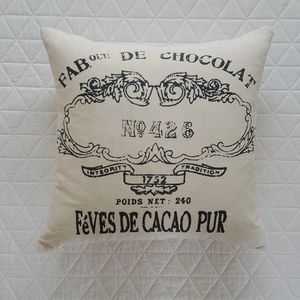 Natural and Gray Woven Pillow Cover - 18"